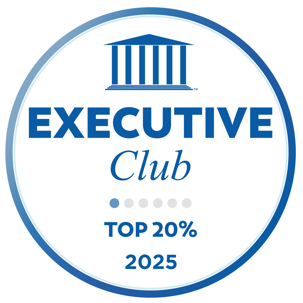 Mortgage Architects Executive Club Top 20 percent 2025